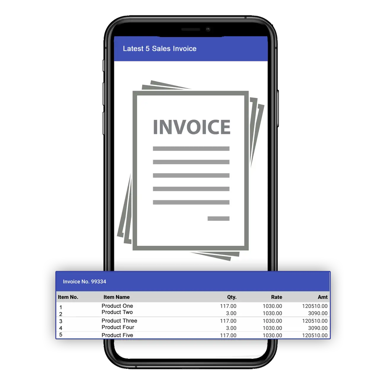 sales invoice